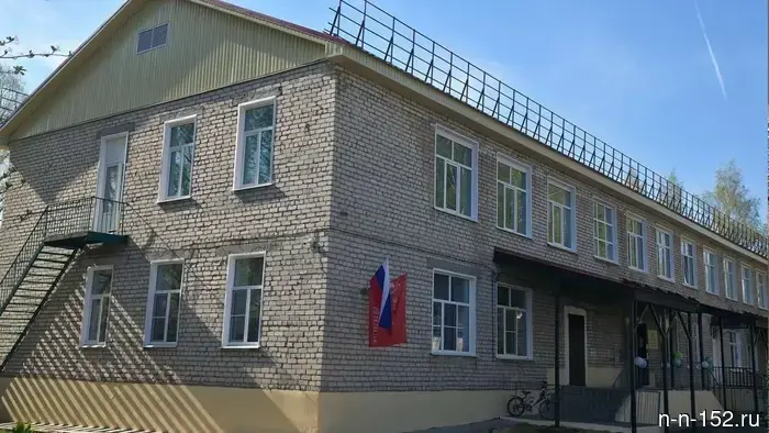 The kindergarten in Lukoyanov has resumed operations after repairs due to the roof collapse.