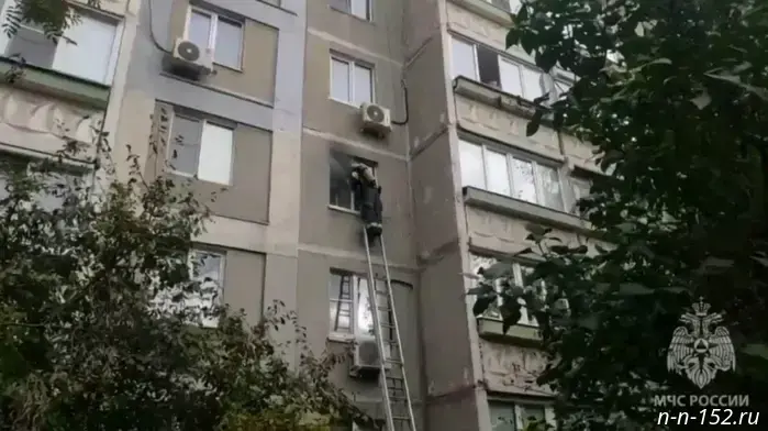 В Нижнем Новгороде в результате пожара в многоквартирном доме погибла женщина.