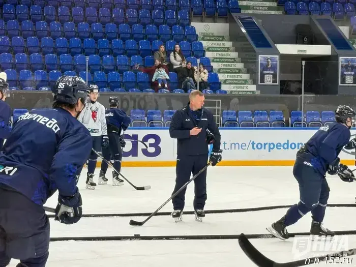 Нижегородское "Торпедо" организовало открытую тренировку — видео.