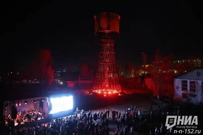 The Shukhov Tower in Vyksa was reopened after restoration.