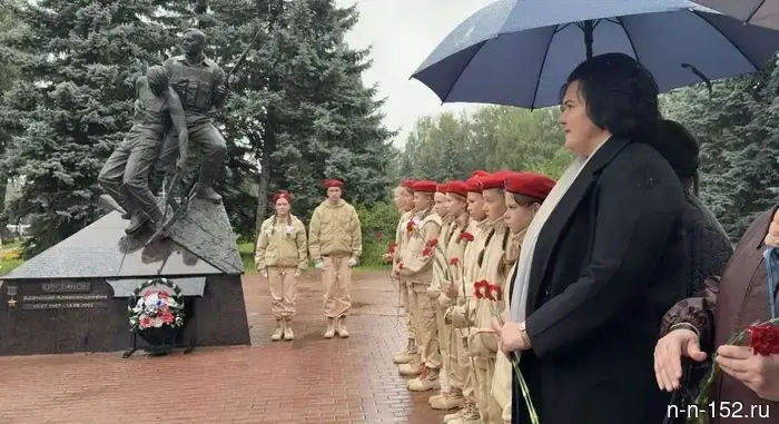 The memory of Hero of Russia Anatoly Krupinov was honored in Gorodets.