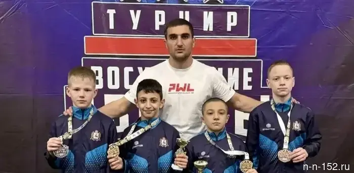 Юные борцы из Нижнего Новгорода завоевали две золотые, одну серебряную и одну бронзовую медали на Всероссийском турнире по греко-римской борьбе «Восходящие звезды».