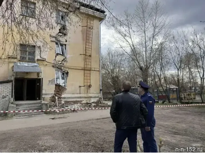 В Балахне возбуждено уголовное дело по факту халатности, связанной с домом с трещиной.