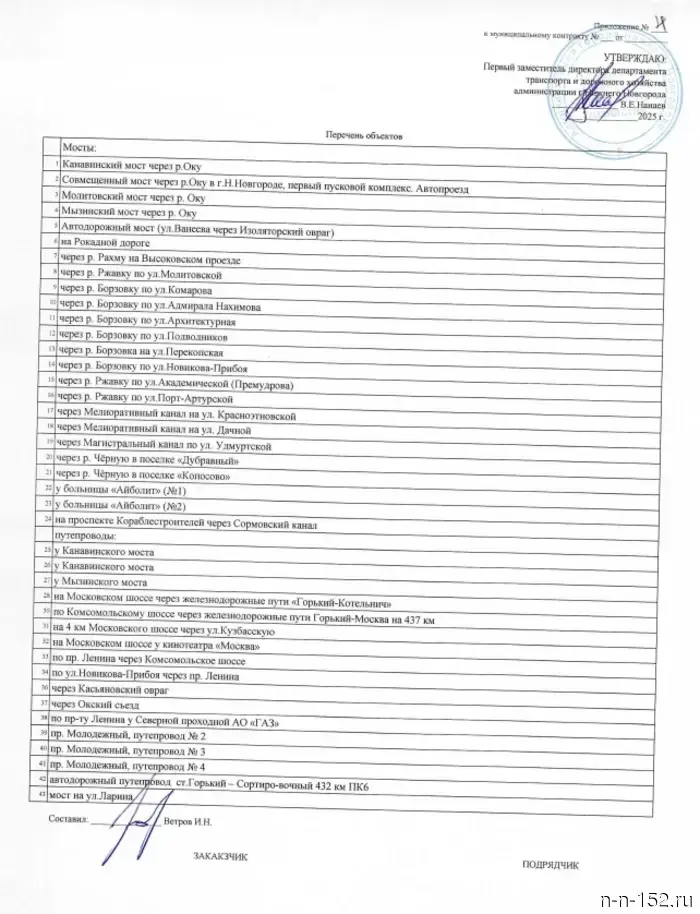 Мэрия намерена выделить 41 миллион рублей на обслуживание мостов в Нижнем Новгороде.