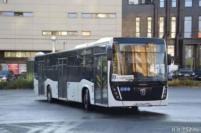 Testing of the new NEFAZ-5299 bus has begun in Nizhny Novgorod.