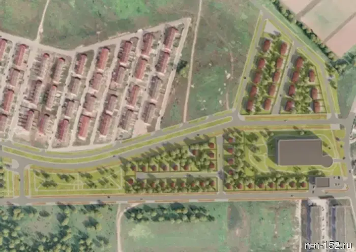 Вблизи Новинок планируют возвести микрорайон с коттеджами и таунхаусами.