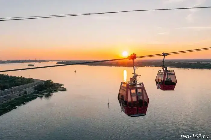 Nizhny Novgorod cable car set a record for the number of passengers