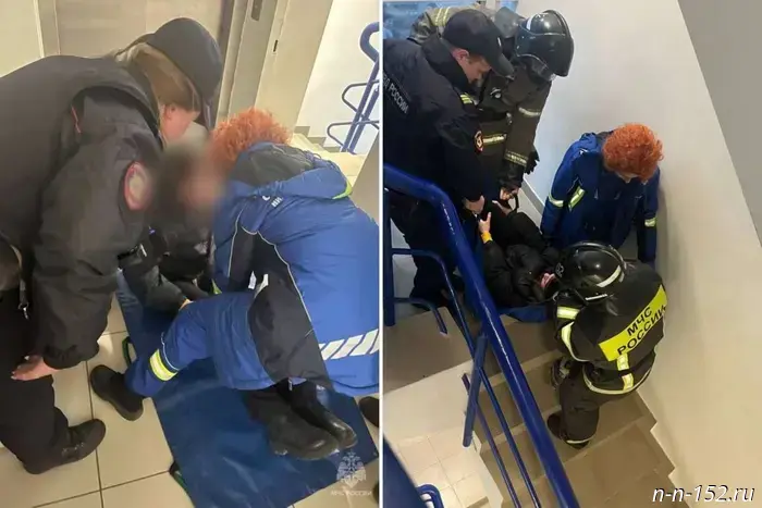 An elevator carrying a 19-year-old woman fell at the Dzerzhinsky shopping center.