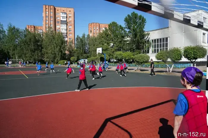 В школах Сормовского района открыли спортивные площадки в рамках проекта «Вам решать!»