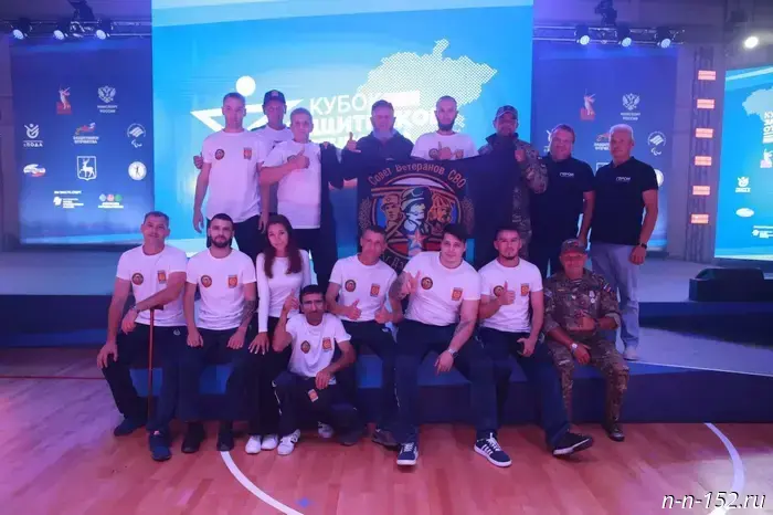 The head of the city, Mikhail Klinkov, on the opening ceremony of the interregional "Defenders of the Fatherland Cup" competition.