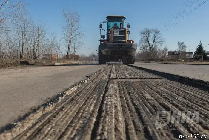The reconstruction of Lysogorskaya Street in Nizhny Novgorod will be completed by October.