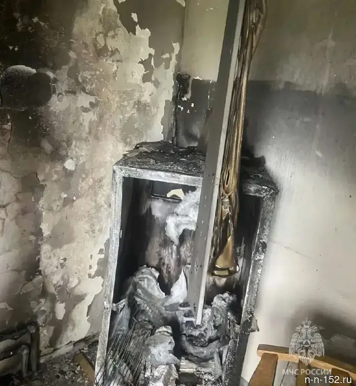 Five people were rescued from a fire at the Pavlovsk Central District Hospital.