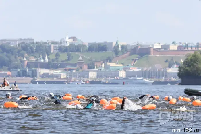 The movement of ships on the Volga will be blocked due to the X-WATERS swim in Nizhny Novgorod.