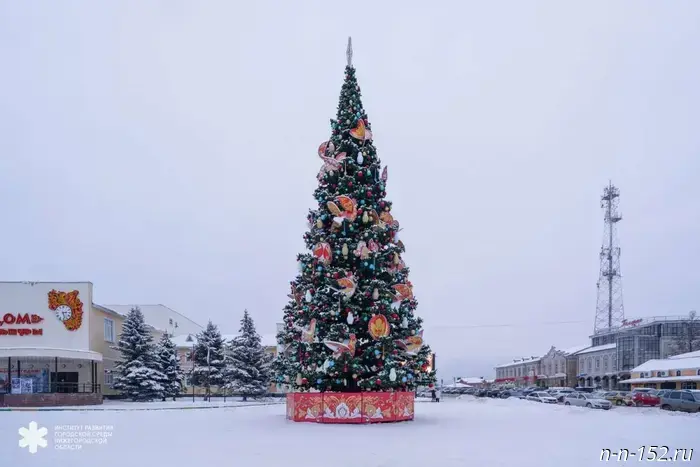 Новогодние елки в Семёнове и Чкаловске вошли в проект по реализации туркода.