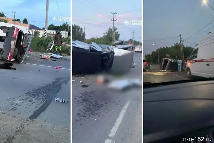В Дзержинске на Речном шоссе произошло ужасное ДТП, в результате которого погибли два человека.