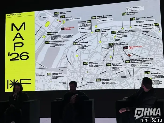 Intervals-2026 включает свыше 20 мест в Нижнем Новгороде.