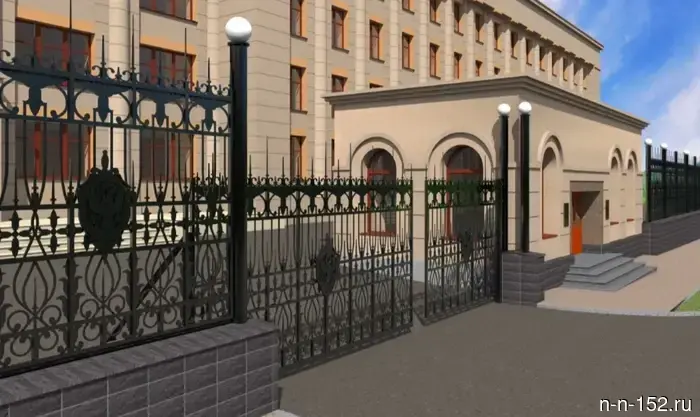 A fence around the Nizhny Novgorod FSB building will be installed for 150 million rubles.