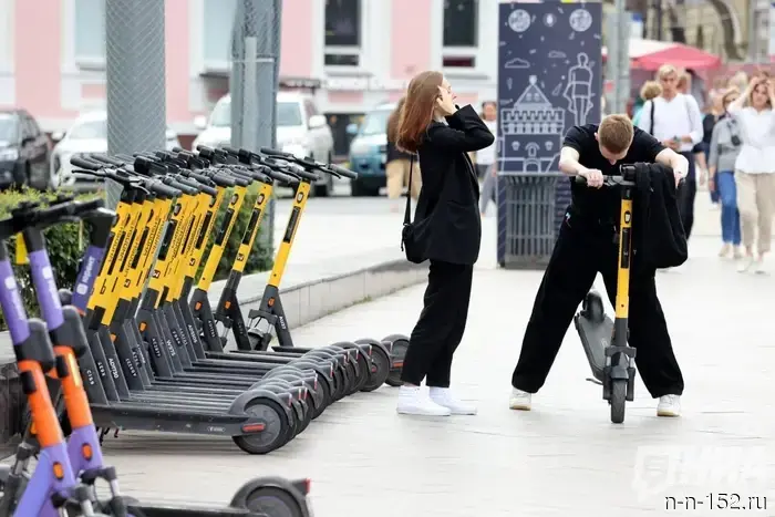 More than 900 scooter riders' accounts were blocked in Nizhny Novgorod.