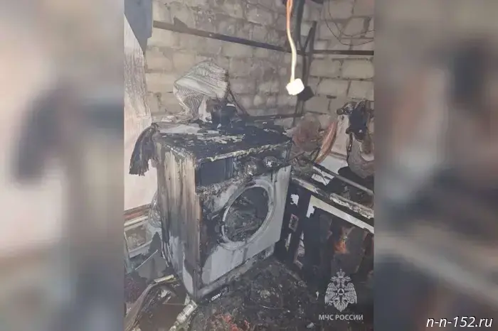11 человек были спасены во время пожара в многоквартирном доме на проспекте Гагарина.