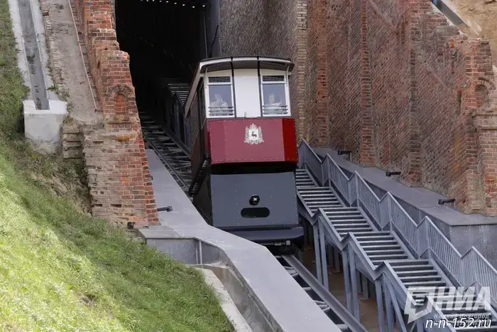 Фуникулер в Нижегородском кремле осуществил перевозку свыше 360 000 пассажиров за год.