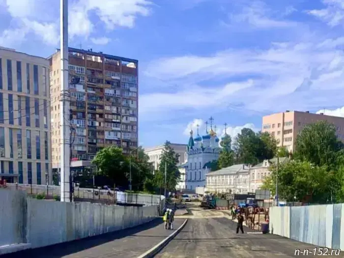 Traffic on Lykova Dam in Nizhny Novgorod will open on August 2nd.