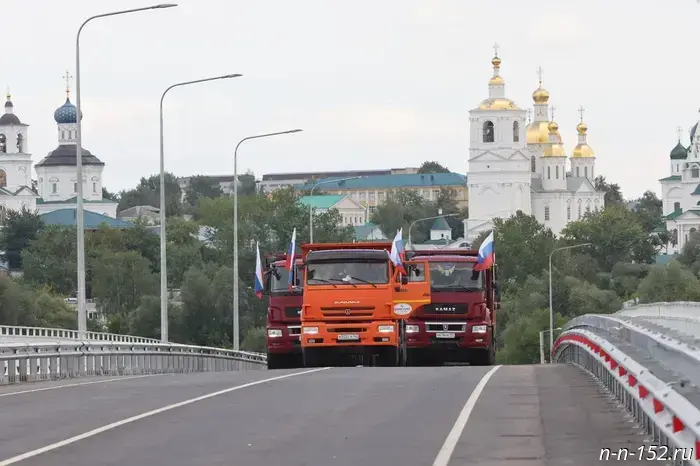 В поселке Выездное Нижегородской области запустили движение по транспортной развязке над железнодорожными путями.