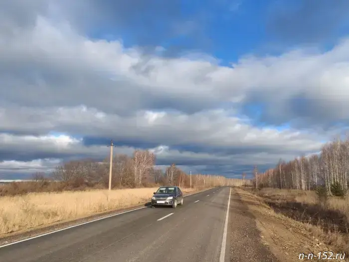 In the Nizhny Novgorod region, sections of the Perevoz–Shatki road were repaired.
