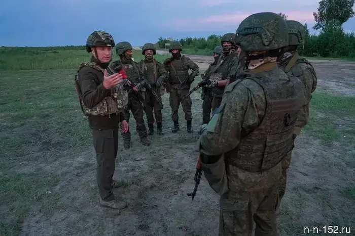 Reservists of "BARS-NN" are mastering new weapons before combat duty.