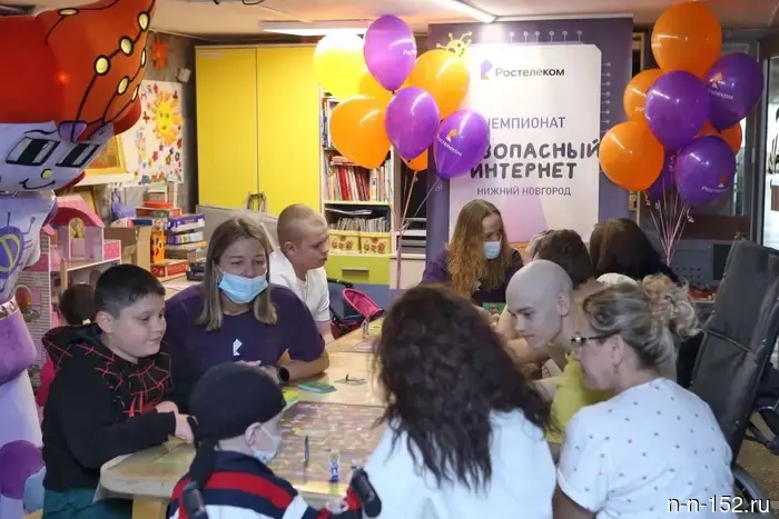 "Rostelecom" organized a cyber tournament for patients of the children's hospital in Nizhny Novgorod.