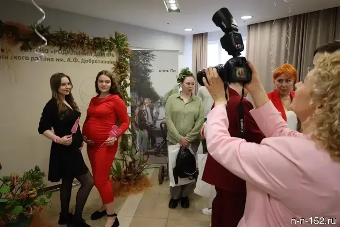 В Нижнем Новгороде состоялись мастер-классы для будущих мам.