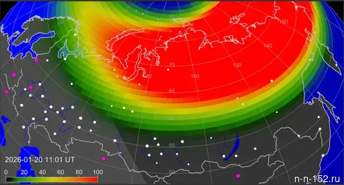 Ученые сообщают, что радиационный шторм, произошедший в прошлую ночь, стал самым мощным в 21 веке.