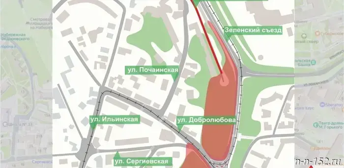 In Nizhny Novgorod, vehicle traffic on Pochaisky Ovrag Street will be restricted.