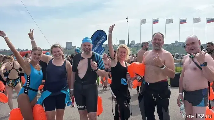 «Сложнее, чем в прошлом году»: супруга Глеба Никитина о том, как преодолела Волгу.