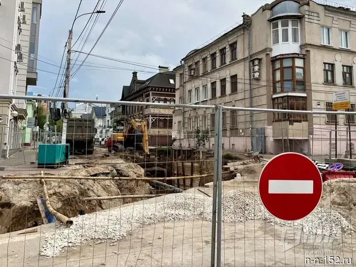 Улицу в центре Нижнего Новгорода закроют на три месяца.
