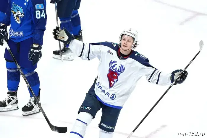 Torpedo snapped a losing streak by defeating Barys 5–3 on the road.