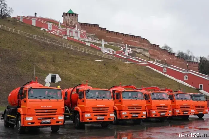 Flood in Nizhny Novgorod: new special equipment has taken to the streets