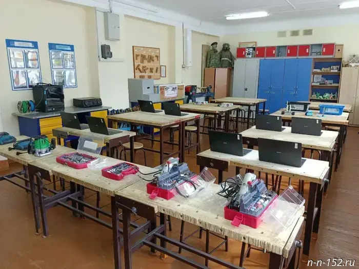 More than 600 labor and OBZR classrooms were updated in Nizhny Novgorod schools in 2025.