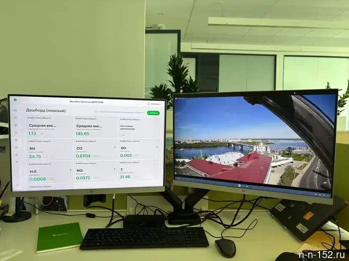 MegaFon launched a pilot air quality monitoring system in Nizhny Novgorod.