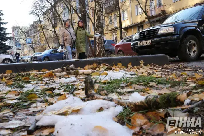 A meteorologist warned residents of Nizhny Novgorod about rain and wet snow.