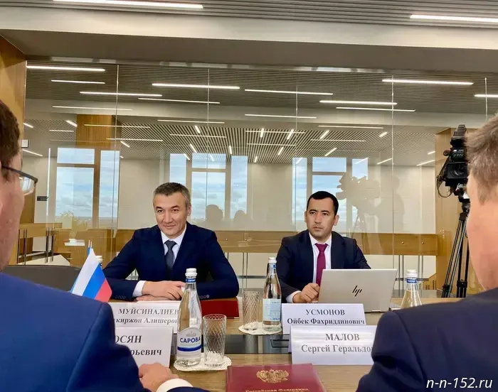 Делегация Джизакской области Узбекистана рассмотрела пути для сотрудничества с Нижегородской областью.