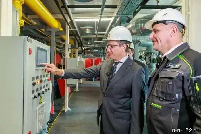 Yuri Shalabaev launched the trial heating runs.
