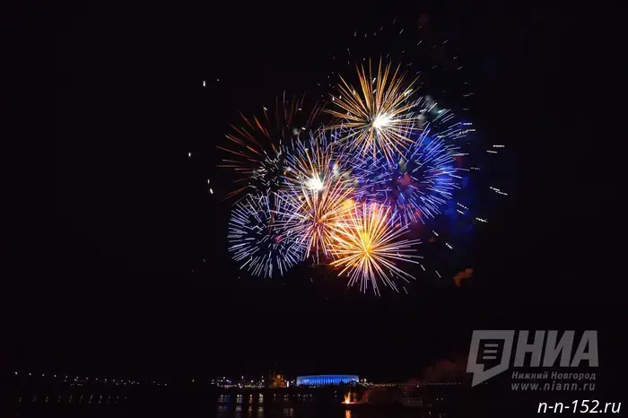 В Нижнем Новгороде были установлены места для запуска фейерверков на Новый год.