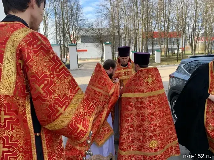 In the Priokskoe Deanery, a relic containing a part of the holy righteous Alexius of Bortsurman was welcomed.