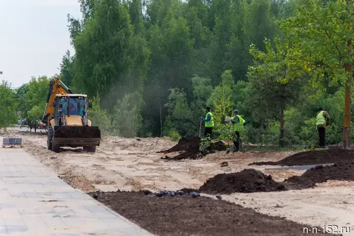 Благоустройство территории возле ЖК «Корабли» может быть завершено раньше запланированного срока.