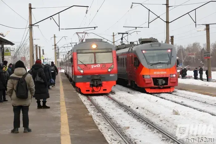 It has become known which commuter trains will be canceled in the Nizhny Novgorod Region in January.