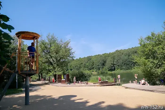 Diving teams in Nizhny Novgorod are conducting a re-examination of the beaches.