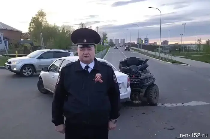 A passenger on an ATV died in a car accident with a sedan in Nizhny Novgorod.