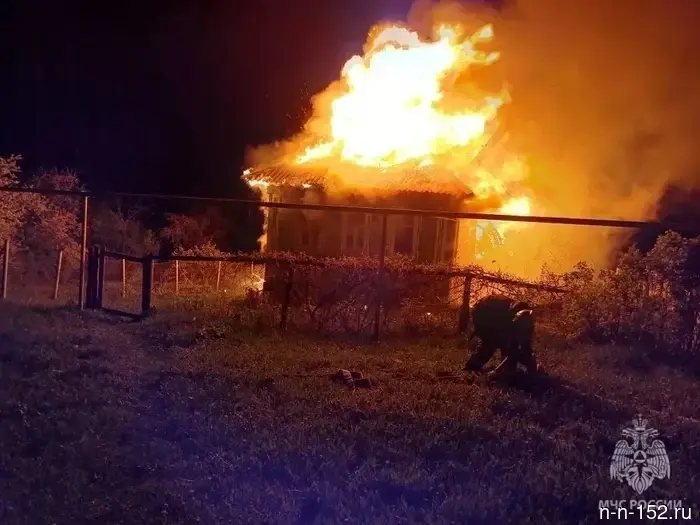A 65-year-old resident of Nizhny Novgorod burned to death in a private house in the Kstovo district.
