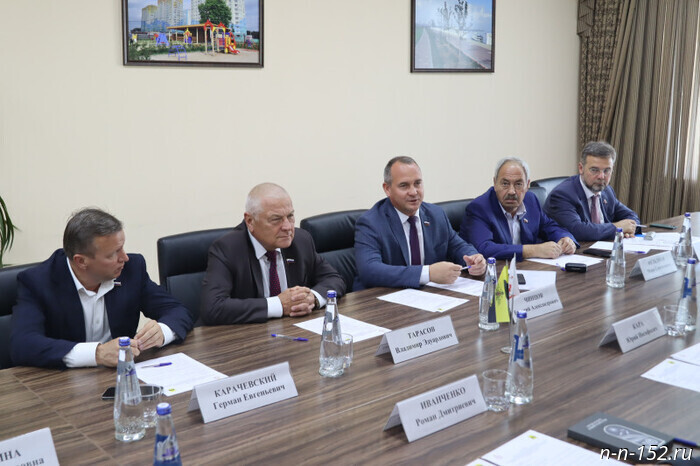 Yevgeny Chintsov held an official meeting with a delegation from the city of Bender (Transnistria).