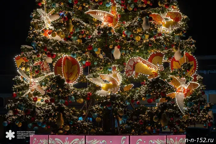 Новогодние елки в Семёнове и Чкаловске вошли в проект по реализации туркода.